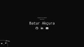 baturakcura portfolyosu 2
