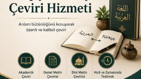 Arapça-Türkçe ve Türkçe-Arapça çeviri yapıyorum