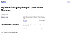 rhymryHome
