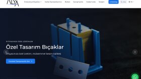 Alya: beş dilli endüstriyel bıçak sitesi