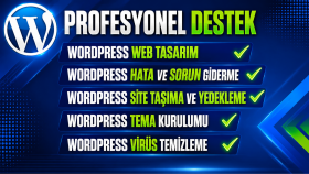 wordpress sitenizdeki hata ve sorunları düzeltirim