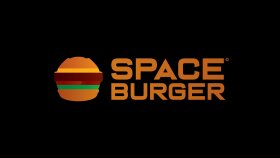 Space Burger - Logo Tasarımı