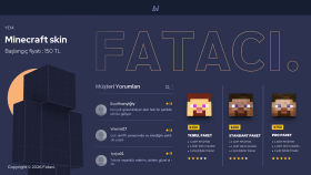size özel Minecraft Skin tasarımı yapabilirim