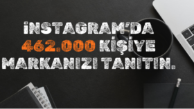 460.000 takipçili instagram hesabımda reklamınızı yaparım