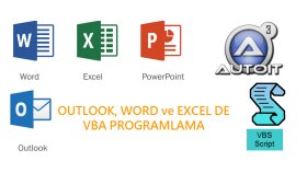 Excel,Word,Outlook ve Scriptler ile program geliştiriyorum