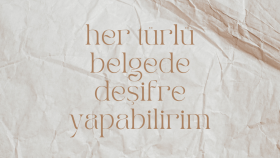 görsel ve işitsel dosyaları yazıya dökebilirim