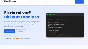 Kodlasa — Yazılım Eğitim Platformu Web Sitesi