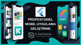 android, ios uyumlu uygulamanızı flutter ile kodlayabilirim
