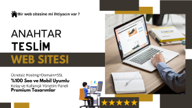 sizin için kolay yönetilebilir panelli web sitesi yaparım