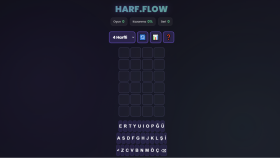 HarfFlow: İnteraktif Odaklı Web Tabanlı Kelime Oyunu
