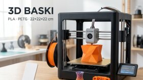 3D dosyanızı PLA veya PETG ile basıp kargolayabilirim