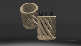 Modern Spiral Kalemlik v2