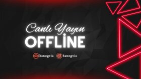 Örnek Twitch/Kick Offline Ekranları ve Banner'lar