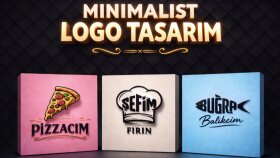 sizin markanıza uygun kurumsal ve minimalist logo tasarlarım