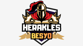 Profesyonel Spor ve Eğitim Logosu Tasarımı: Herakles BESYO