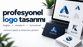 işletmeniz için profesyonel, modern ve özgün logo tasarlarım