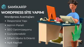 Wordpress sistemiyle istediğiniz siteyi yapabilirim