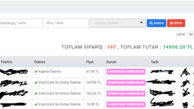 E-Ticaret Sitem ve kazançlarım