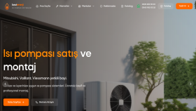 Ben enerji firması için kurumsal web sitesi yaptım