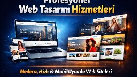 Profesyonel Web Sitesi Tasarımı | Modern, Hızlı ve Mobil Uyumlu