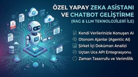 kendi verinizle çalışan yapay zeka asistanı geliştirebilirim
