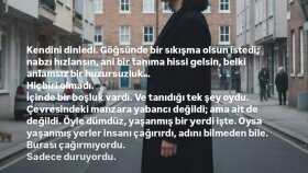Sessizliğin İç Sesi – İç Monolog