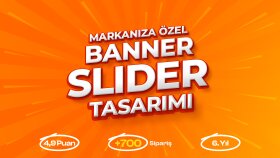 e-ticaret sitenizin banner ve slider görsellerini düzenlerim