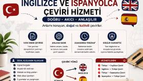 Türkçe-ingilizce,Türkçe-İspanyolca çeviri yaparım