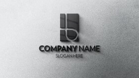 bt harfleri ile monogram logo tasarımı