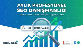 web siteniz için aylık profesyonel SEO danışmanlığı veririm