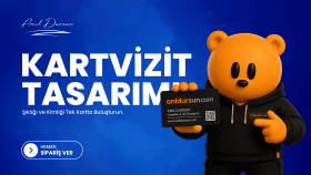 markanıza özel kartvizit tasarımları hazırlarım
