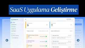 SaaS uygulamaları geliştiririm
