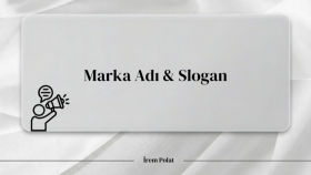 markanıza özel özgün slogan oluşturabilirim