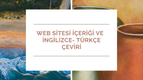 Web siteniz için İngilizce çeviri& metin içeriği yazarım!