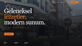 Özsüt İdealtepe için Admin Panelli QR Menü Sistemi