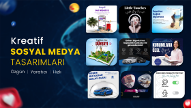 kreatif sosyal medya tasarımlarınızı hazırlarım