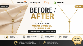 e ticaret için ürün fotoğraflarını düzenlerim