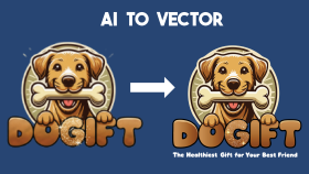 ai ile ürettiğiniz logo ve maskotları vektöre çevirebilirim