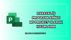 parasal iş programınızı Ms Project olarak hazırlarım
