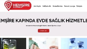 Hemşire Kapında
