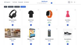 Özelleştirilebilir E-Ticaret Sitesi (Laravel + React)