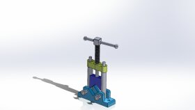 solidworks uygulamasında çizim yapıyorum