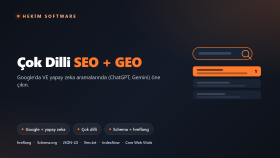 çok dilli SEO ve GEO (yapay zeka arama sonuçları) yaparım