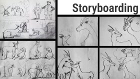 kısa film için storyboard çiziyorum