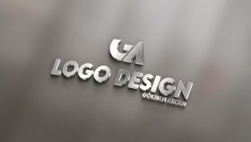 Etkileyici 3d logo tasarımları