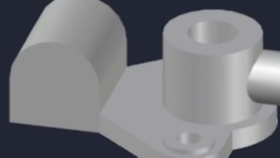 Autocad 3D Parça Çizimi