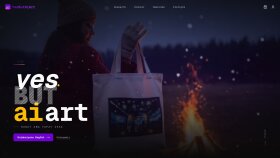 yesbutaiart: AI sanat eserleri e-ticaret sitesi