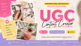 markanız için doğal UGC reklam videoları hazırlarım