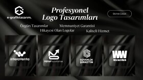 profesyonel ve kurumsal logolarınızı tasarlarım