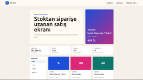 ShopPanel - E-Ticaret ve Sipariş Yönetimi